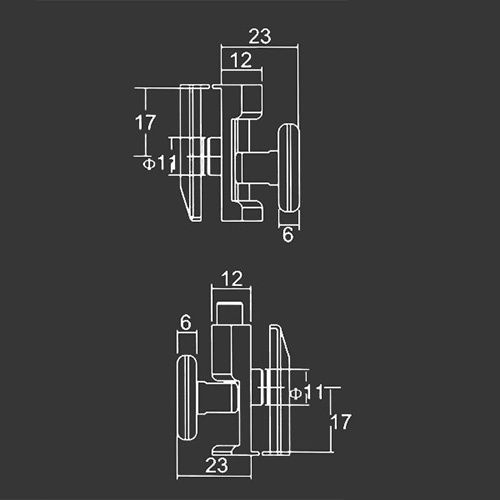 Spodní pojezdové kolečko M02spod 