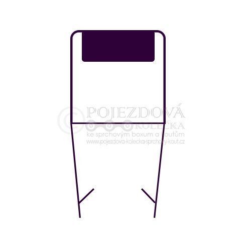 Magnetické těsnění do sprchových koutů 8850 